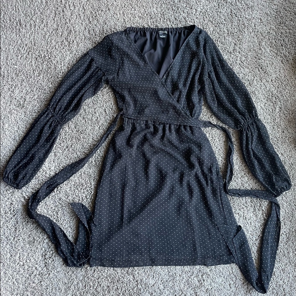 Club Monaco- Midi Wrap Dress